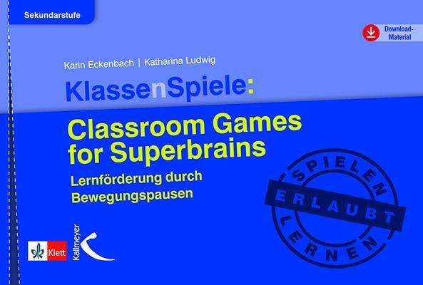Cover: 9783772714764 | KlassenSpiele: Classroom Games for Superbrains | Eckenbach (u. a.)