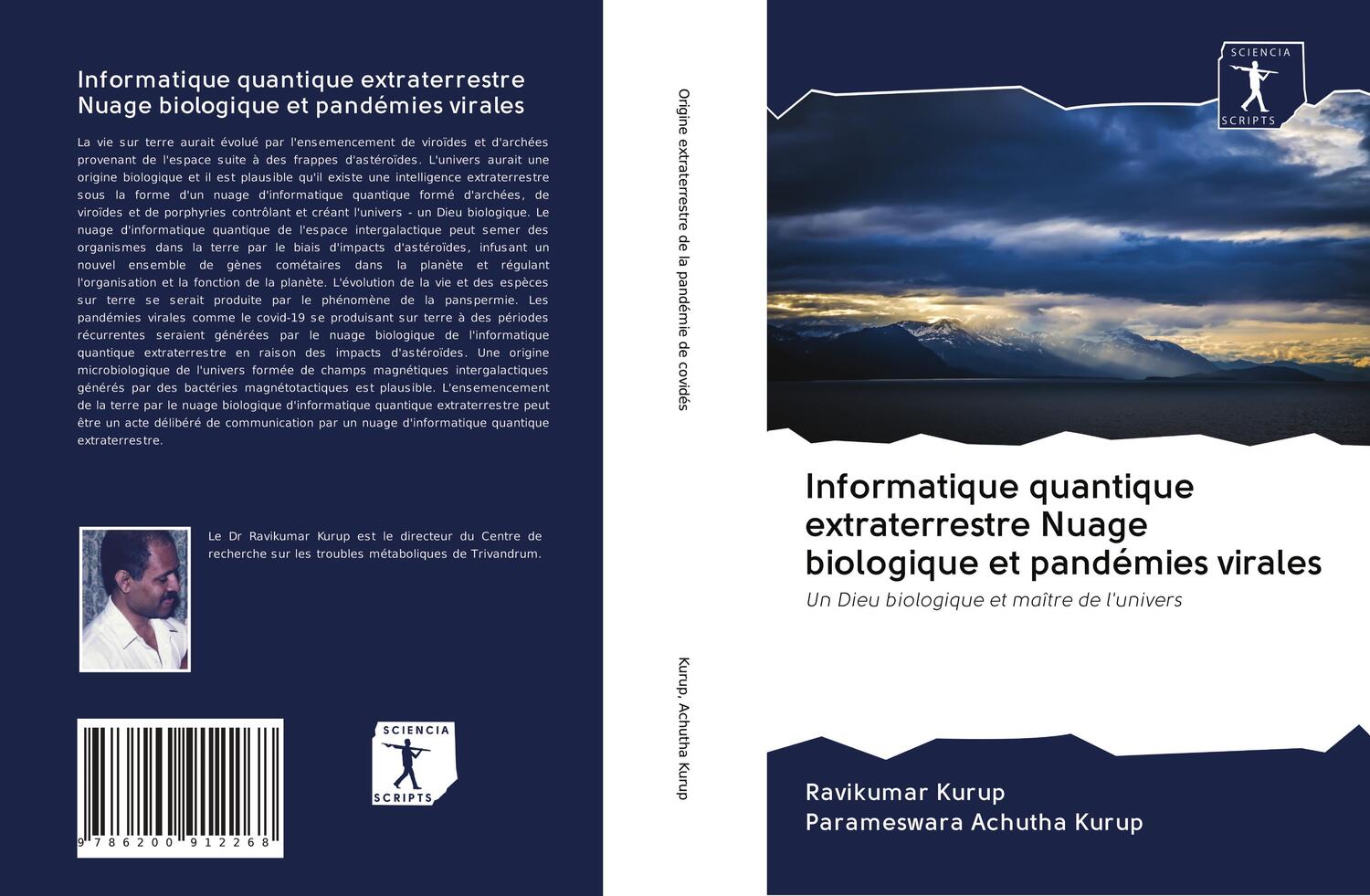 Cover: 9786200912268 | Informatique quantique extraterrestre Nuage biologique et pandémies...