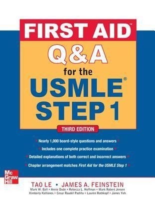 Cover: 9780071744027 | First Aid Q&A for the USMLE Step 1, Third Edition | Tao Le (u. a.)