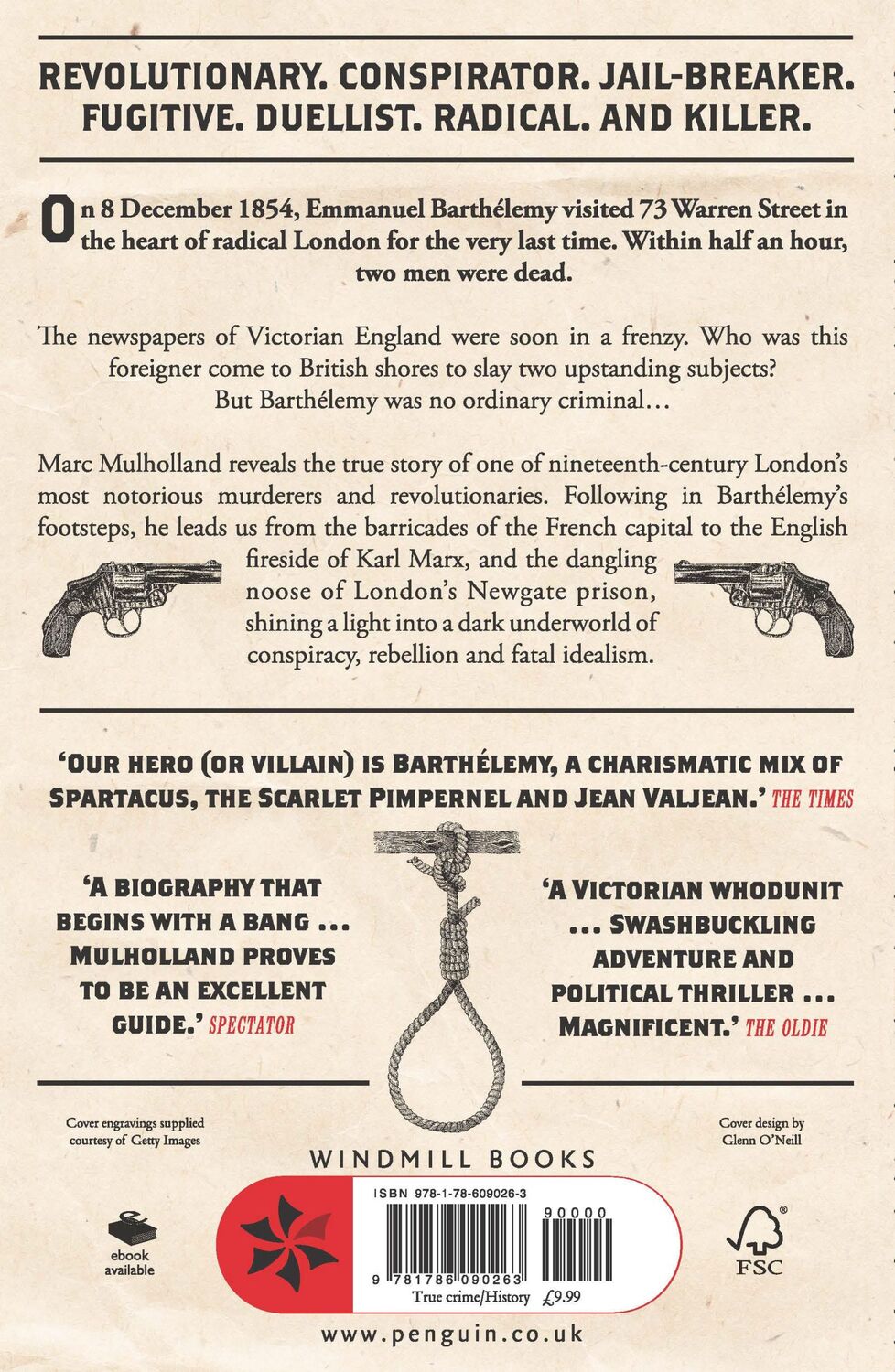 Rückseite: 9781786090263 | The Murderer of Warren Street | Marc Mulholland | Taschenbuch | 2019