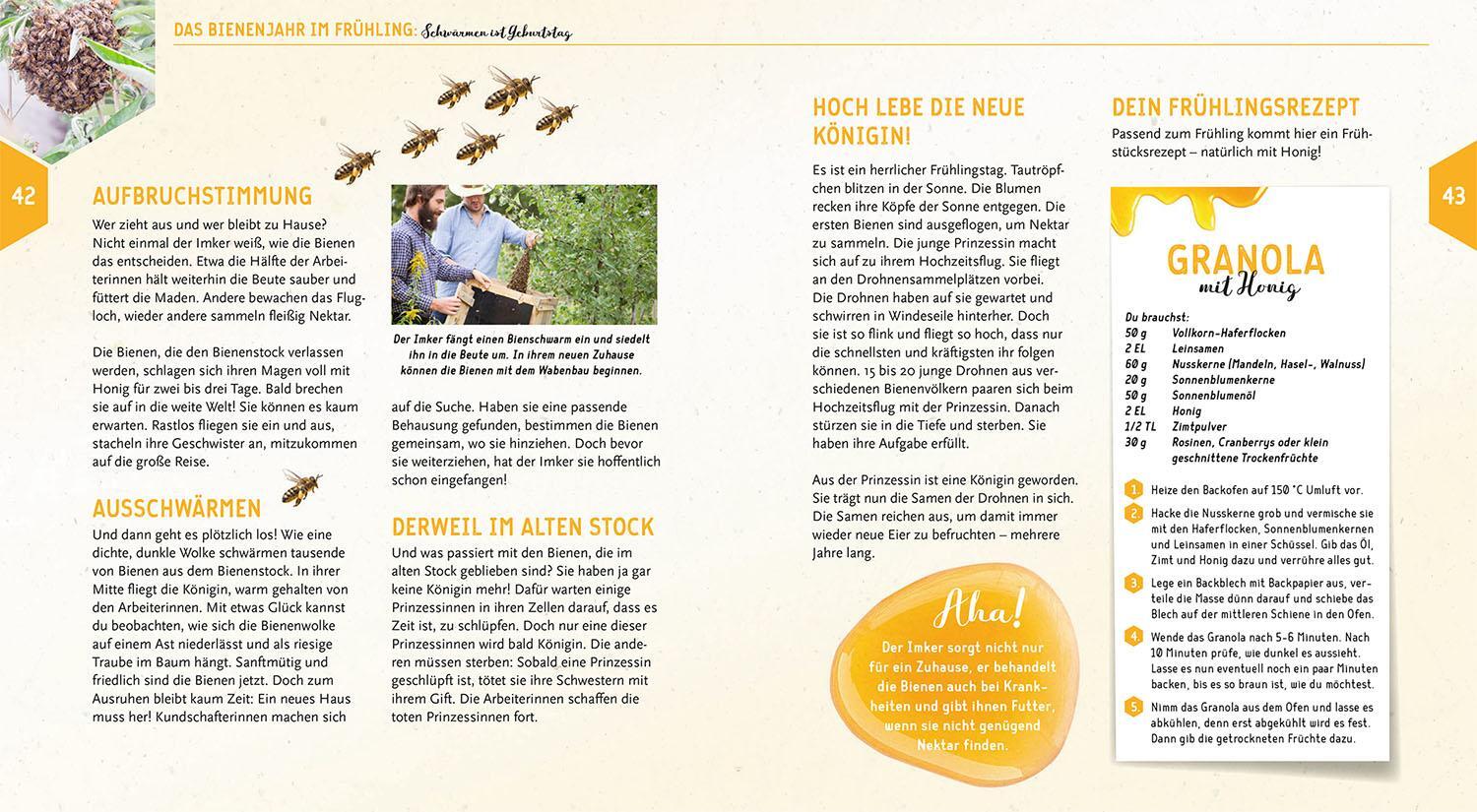 Bild: 9783440179376 | Ein Jahr mit den Bienen | Tobias Miltenberger (u. a.) | Buch | 72 S.