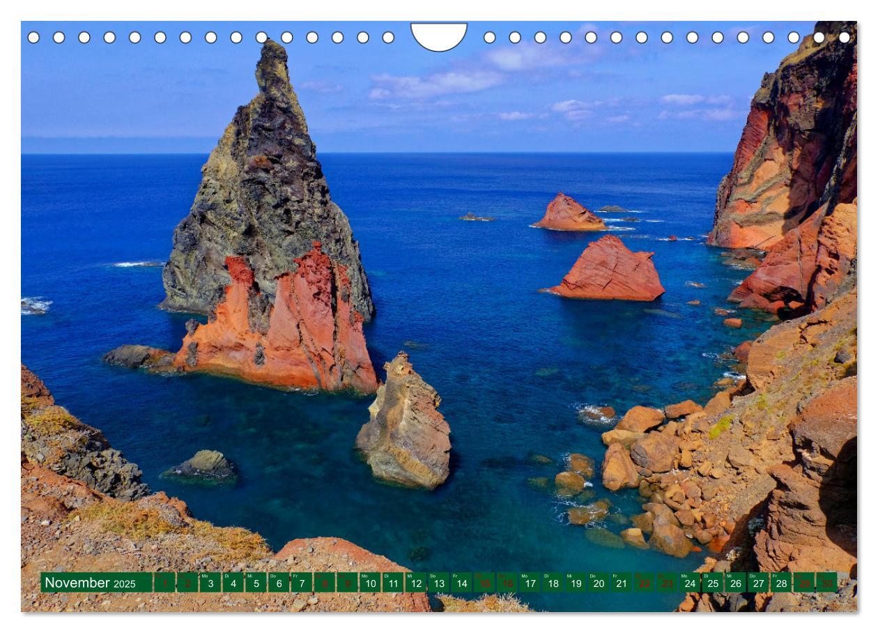 Bild: 9783383991080 | Madeira und Porto Santo (Wandkalender 2025 DIN A4 quer), CALVENDO...