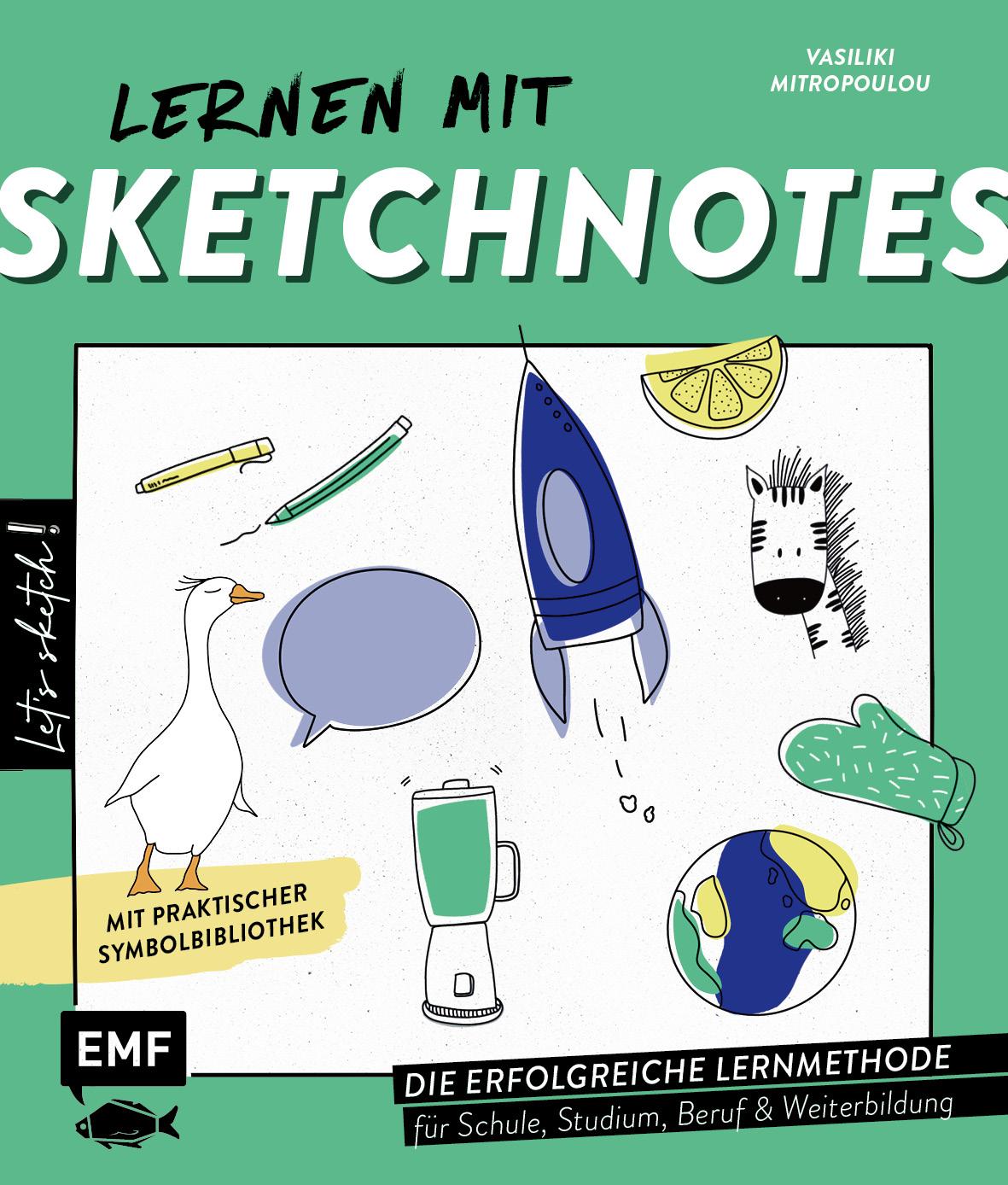 Cover: 9783745904192 | Let's sketch! Lernen mit Sketchnotes | Vasiliki Mitropoulou | Buch