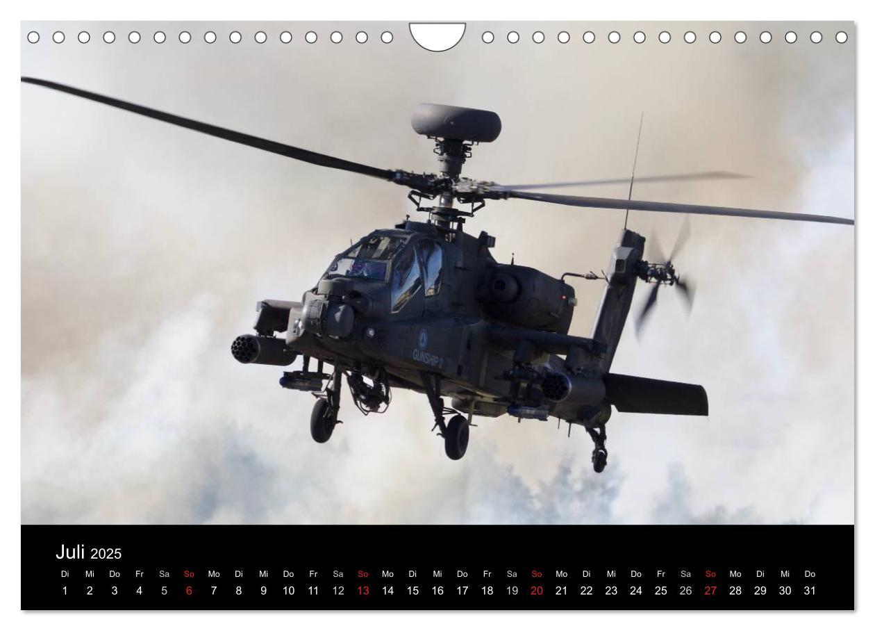 Bild: 9783435472192 | Militärhubschrauber (Wandkalender 2025 DIN A4 quer), CALVENDO...