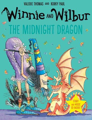 Cover: 9780192749093 | Winnie and Wilbur: The Midnight Dragon with audio CD | Valerie Thomas