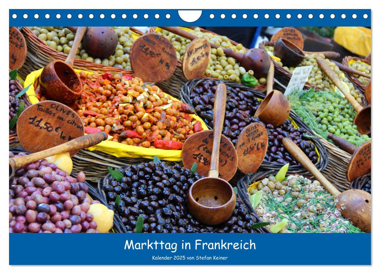 Cover: 9783383922510 | Markttag in Frankreich (Wandkalender 2025 DIN A4 quer), CALVENDO...