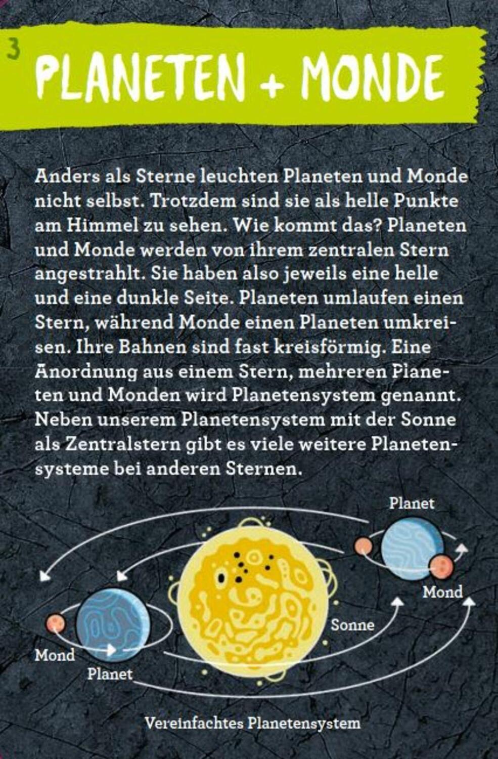 Bild: 9783649644279 | 50 Sterne, Planeten & Co. | Barbara Wernsing | Stück | Nature Zoom
