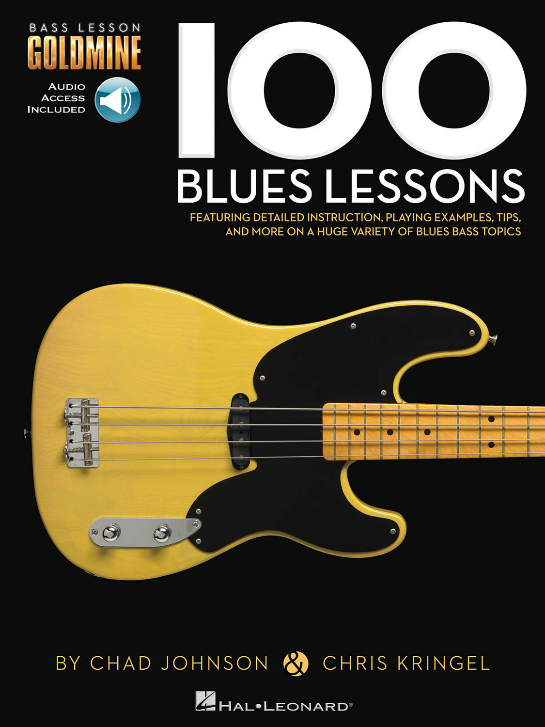 Cover: 888680023539 | 100 Blues Lessons | Bass Lesson Goldmine Series | Bass Instruction