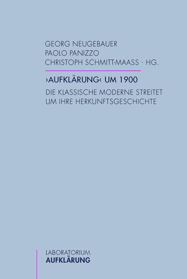 Cover: 9783770556687 | 'Aufklärung' um 1900 | Georg Neugebauer (u. a.) | Taschenbuch | 216 S.