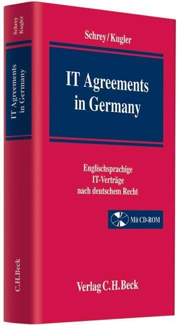 Cover: 9783406620584 | IT Agreements in Germany | Joachim/Kugler, Tobias Schrey | Buch | XV