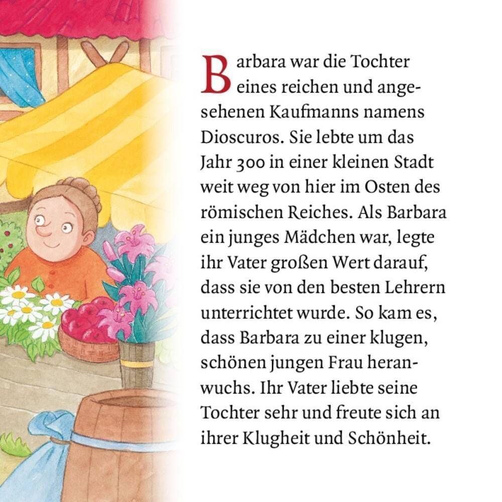 Bild: 9783769823929 | Die heilige Barbara und der Kirschblütenzweig. Mini-Bilderbuch. | 2018