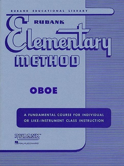 Cover: 9781423445111 | Rubank Elementary Method: Oboe: A Fundamental Course for Individual...