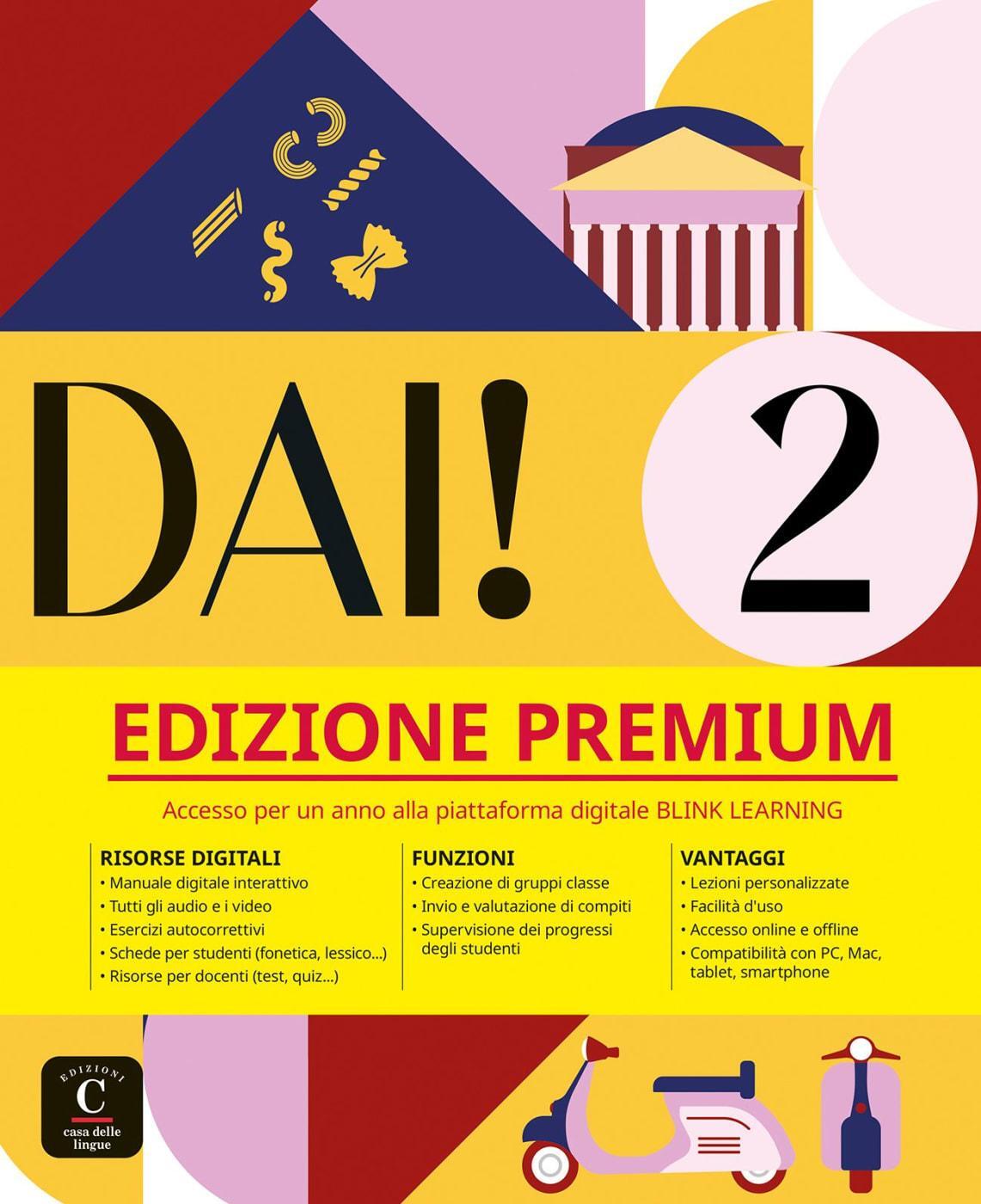 Cover: 9783125252912 | Dai! 2 A2 - Edizione Premium | Taschenbuch | Dai! / Corso d'italiano