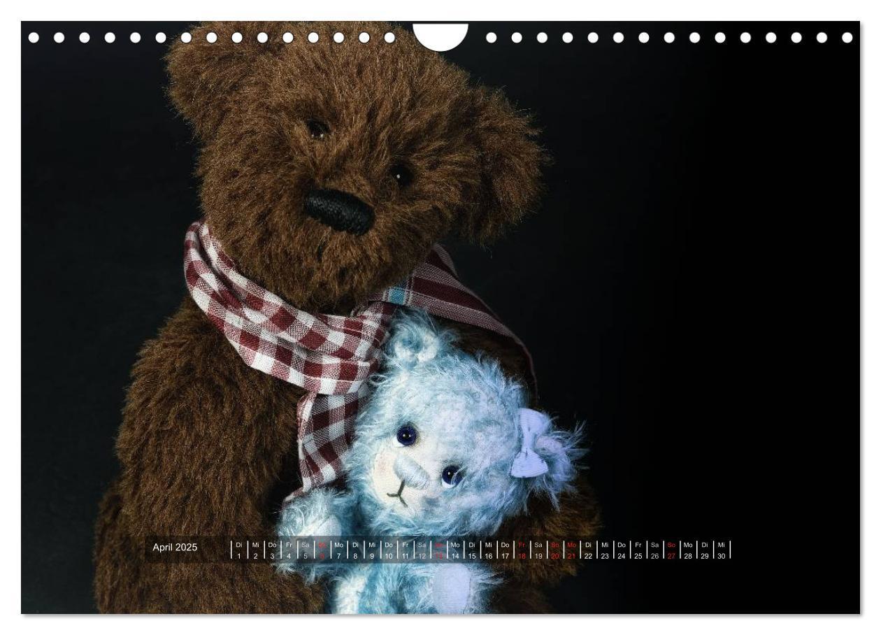 Bild: 9783435627592 | Die Teddys sind los (Wandkalender 2025 DIN A4 quer), CALVENDO...