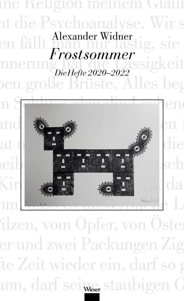 Cover: 9783990295434 | Frostsommer | Die Hefte 2020-2022 | Alexander Widner | Buch | 132 S.