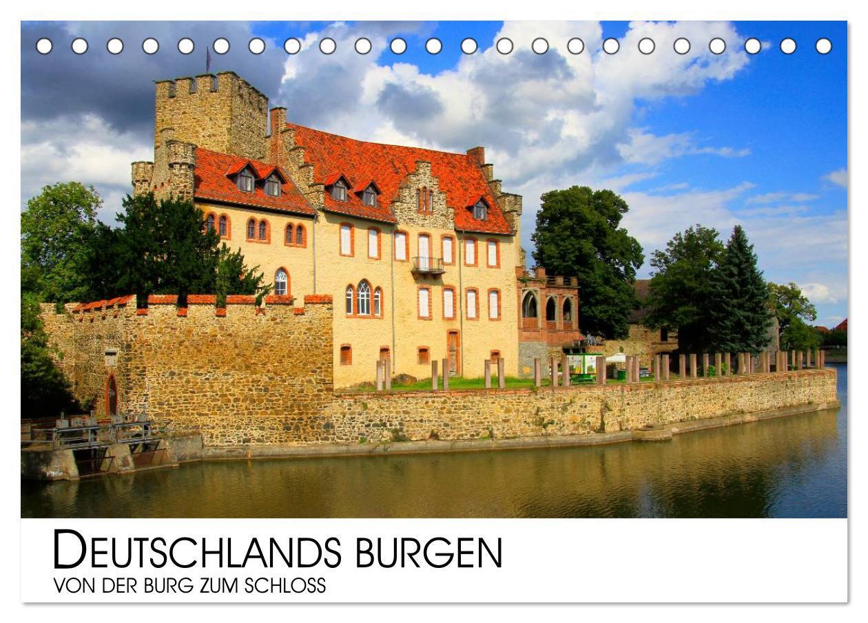 Cover: 9783435518203 | Deutschlands Burgen - Von der Burg zum Schloss (Tischkalender 2025...