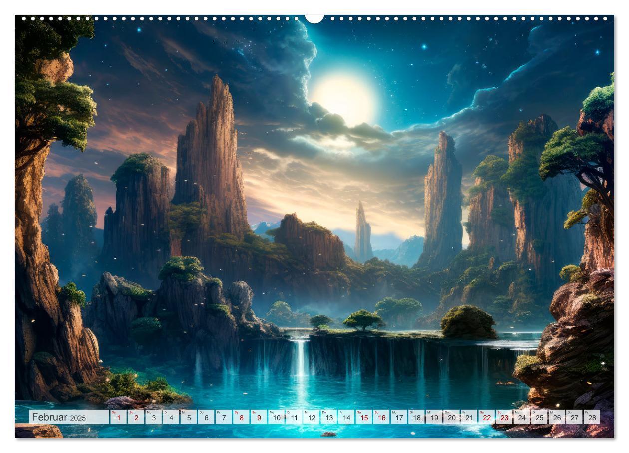 Bild: 9783383853265 | SCIENCE-FICTION Leben auf fernen Planeten (Wandkalender 2025 DIN A2...