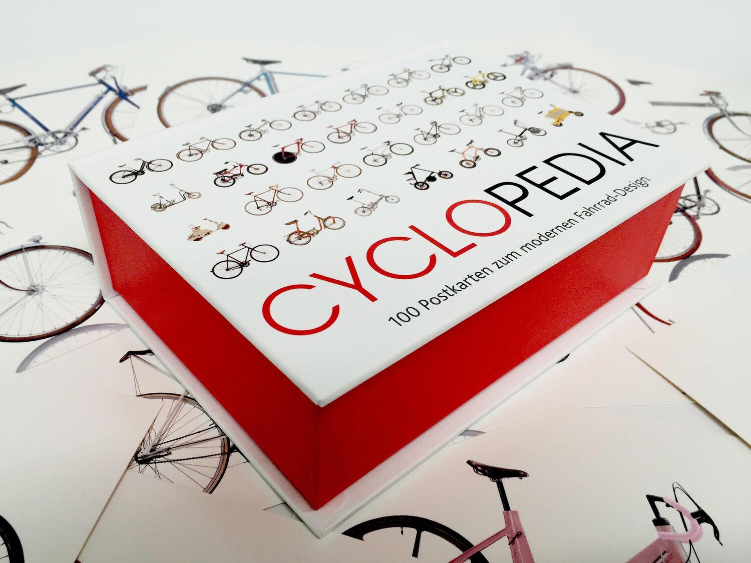 Bild: 9783832199043 | Cyclopedia. 100 Postkarten zum modernen Fahrrad-Design | Embacher