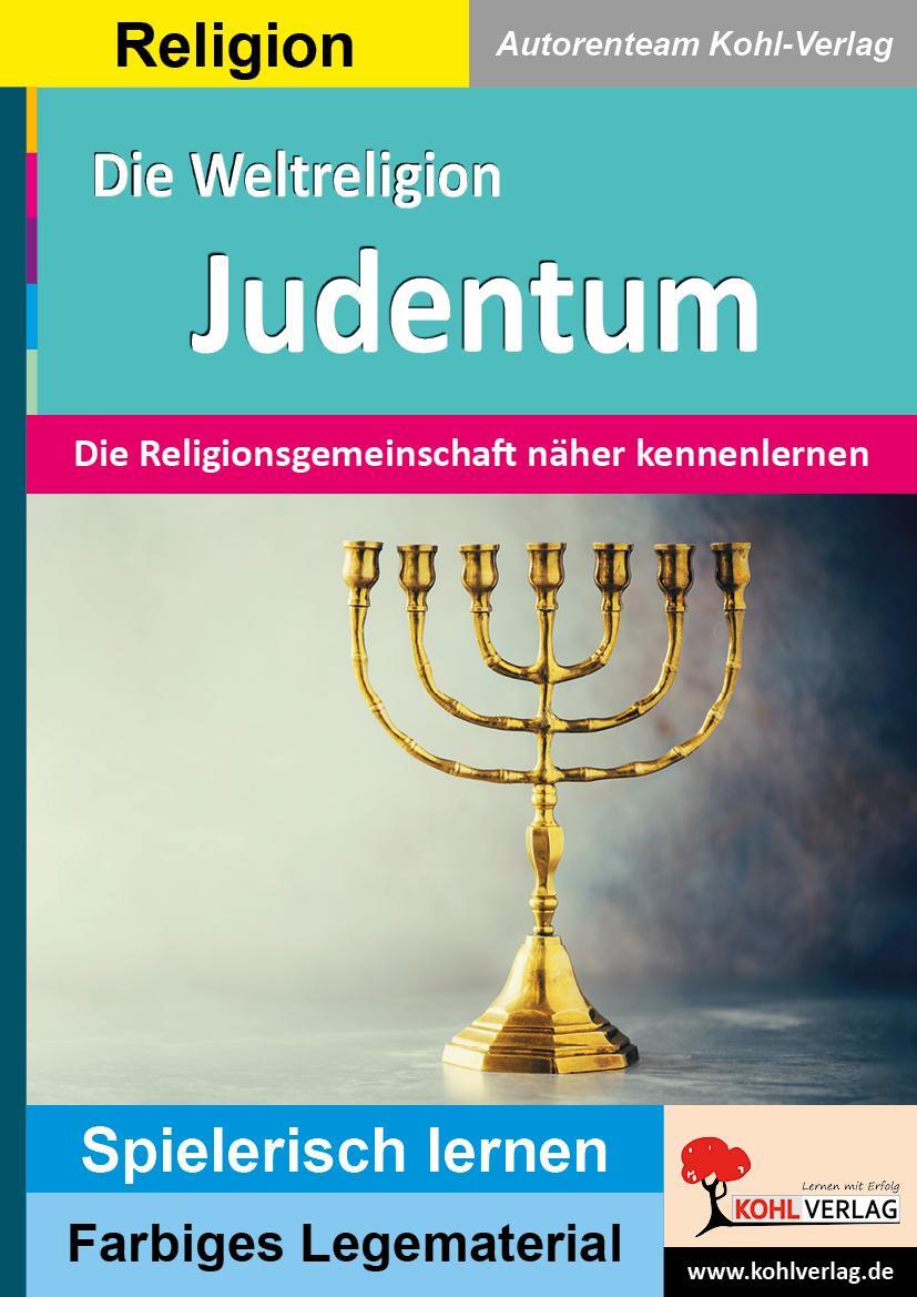 Cover: 9783985588510 | Die Weltreligion JUDENTUM | Montessori-Legematerial | Taschenbuch