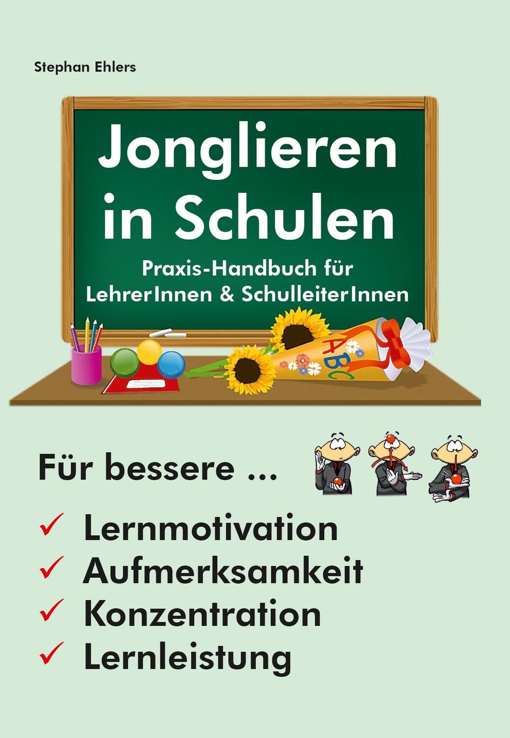 Cover: 9783947104888 | Jonglieren in Schulen | Stephan Ehlers | Buch | Gebunden | Deutsch