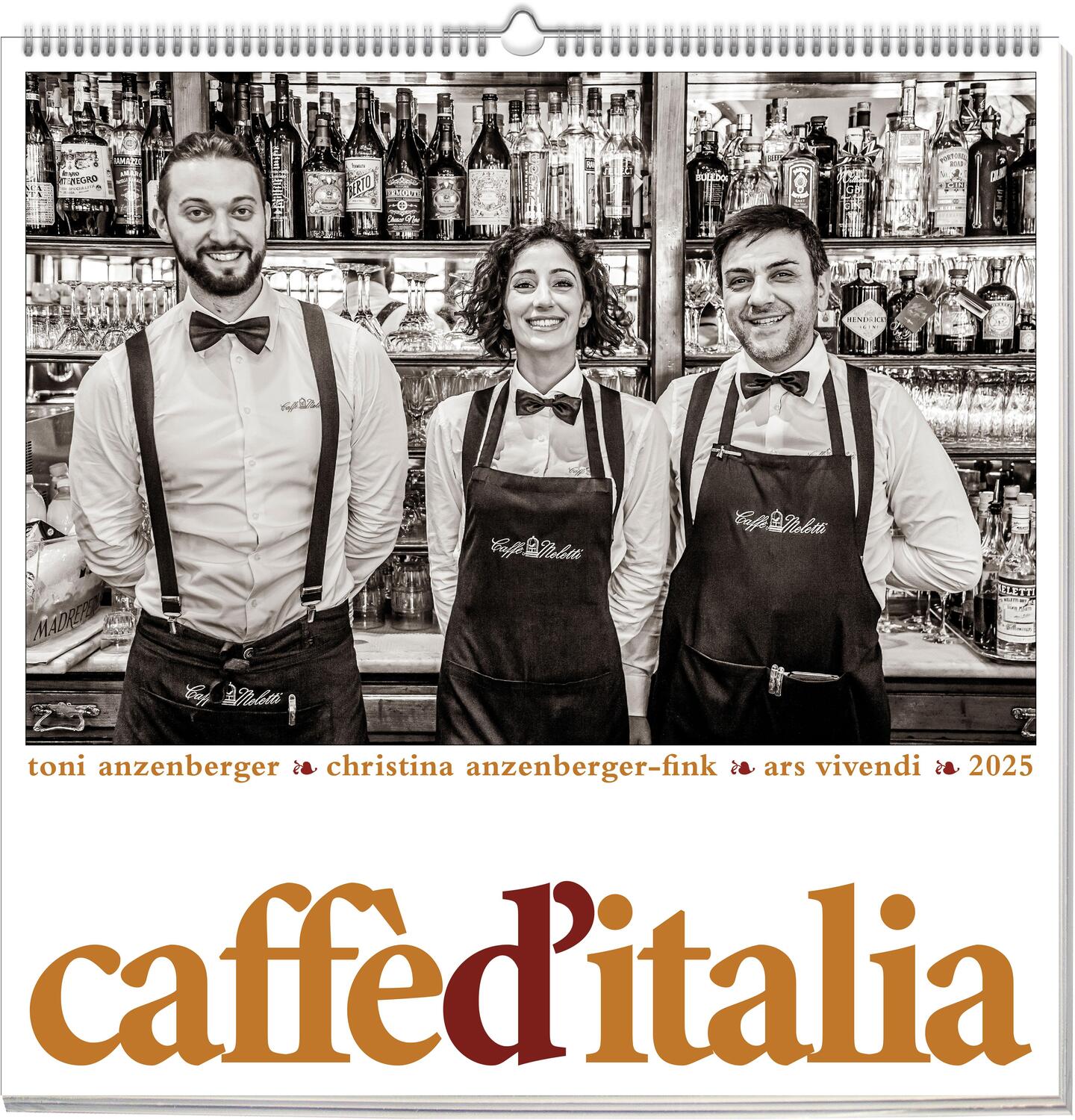 Cover: 9783747205631 | Caffè d'Italia 2025 | Wandkalender | Kalender | Spiralbindung | 12 S.
