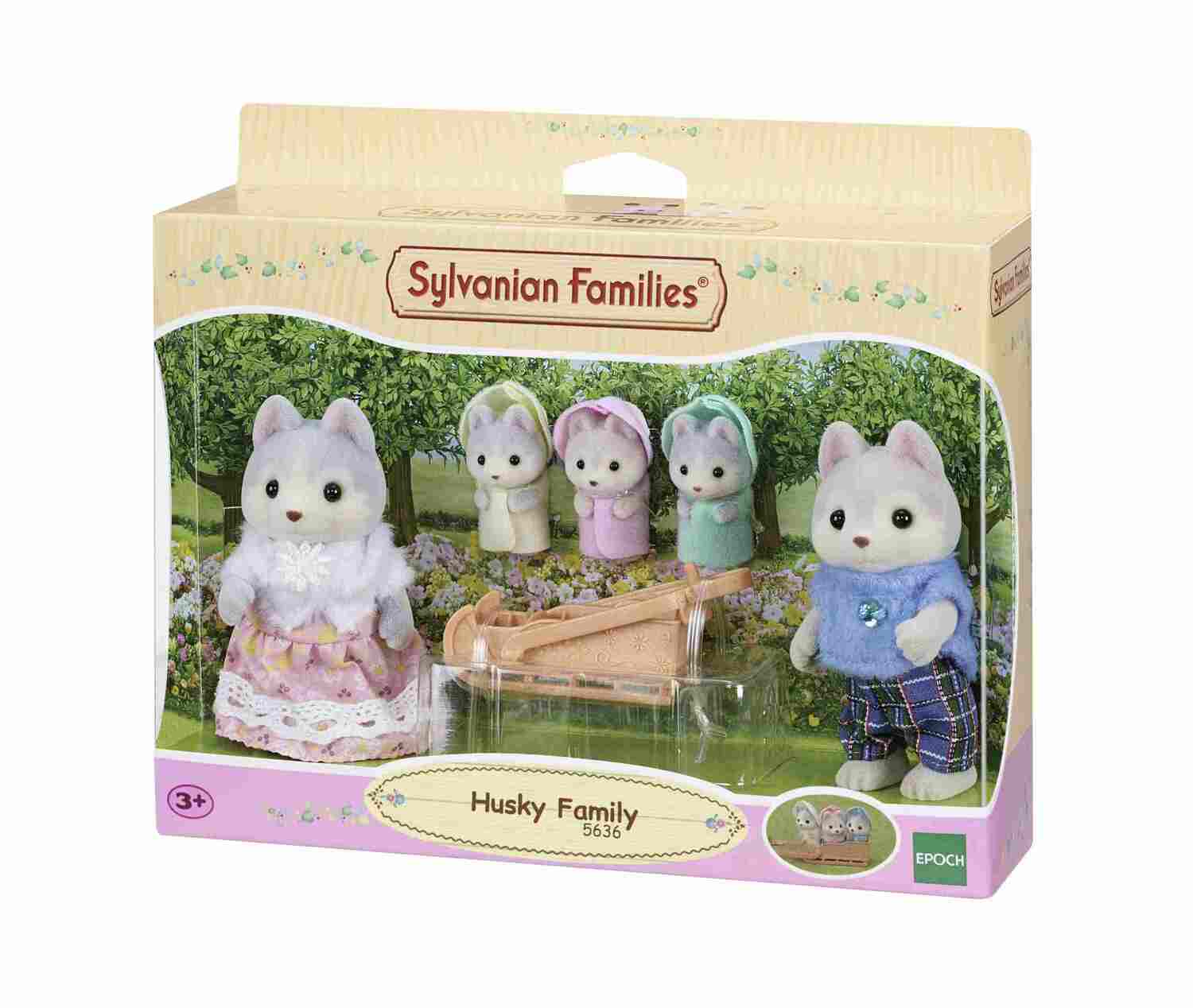 Cover: 5054131056363 | Sylvanian Families 5636 - Husky Familie | Sylvanian Families | 5636