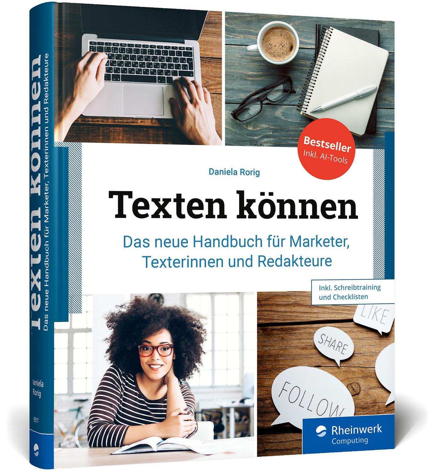 Cover: 9783836293112 | Texten können | Daniela Rorig | Buch | Rheinwerk Computing | 461 S.