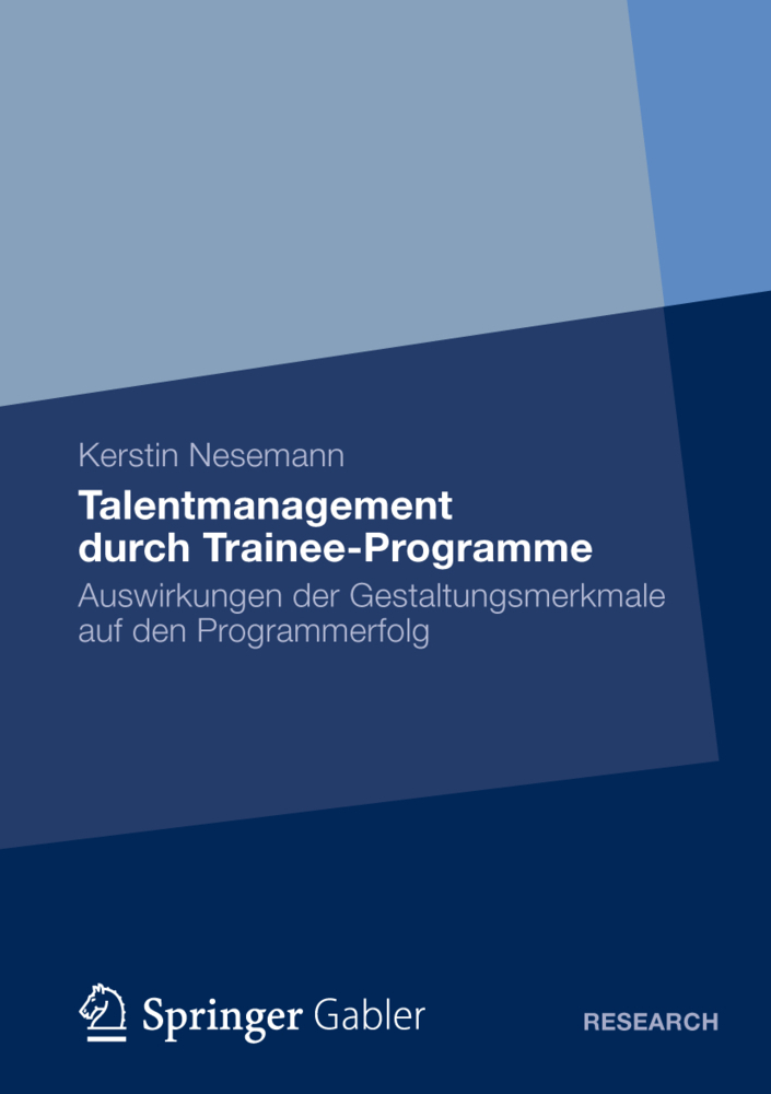 Cover: 9783834936110 | Talentmanagement durch Trainee-Programme | Kerstin Nesemann | Buch
