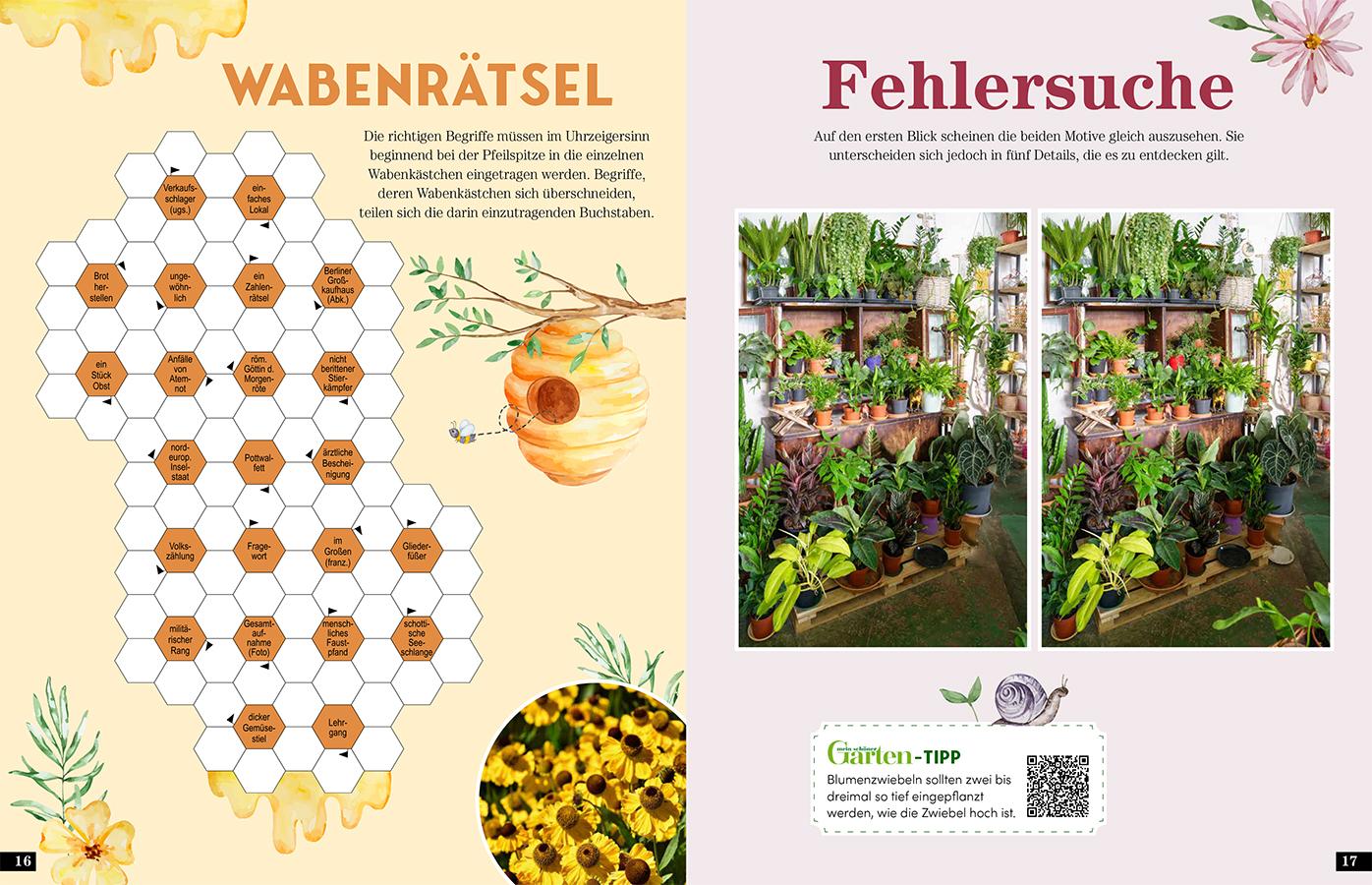 Bild: 9783735853714 | Das Garten-Rätselbuch - Mit Profi-Tipps von "mein schöner Garten"...