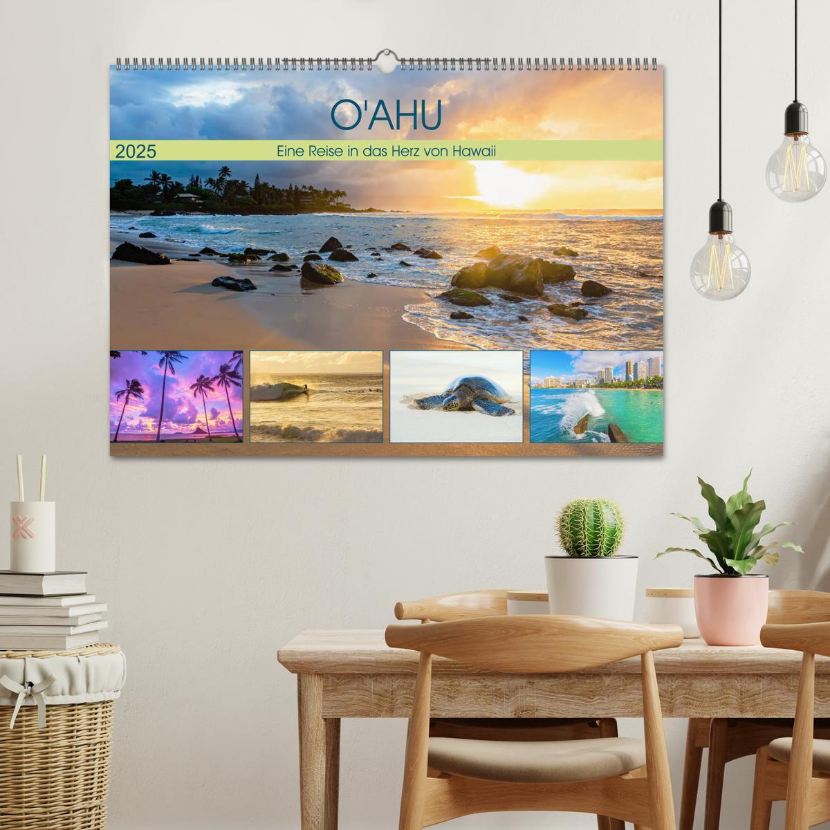 Bild: 9783435175789 | O'ahu - Eine Reise in das Herz von Hawaii (Wandkalender 2025 DIN A2...