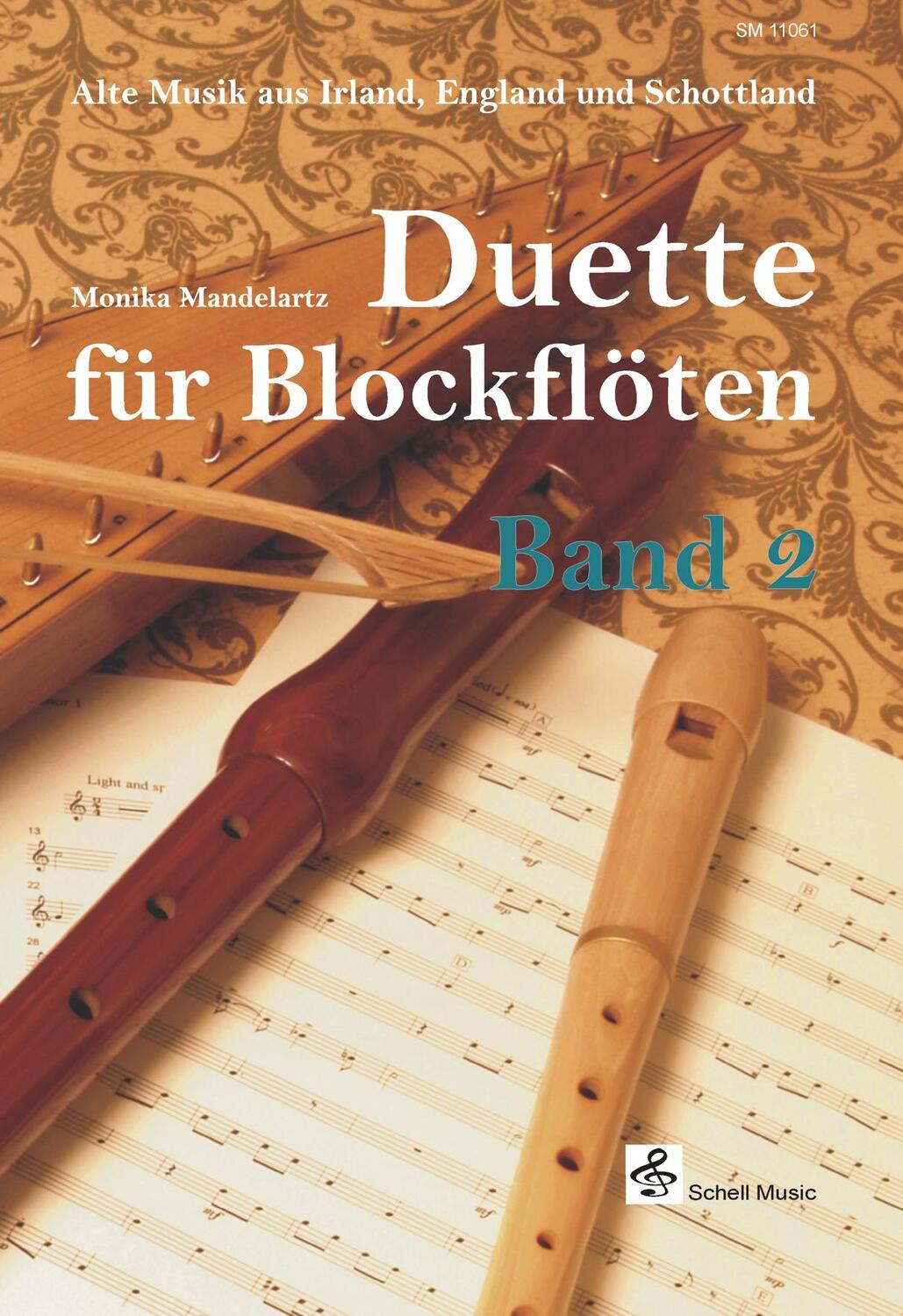 Cover: 9783864110610 | Duette für Blockflöten Band 02 | Monika Mandelartz | Taschenbuch