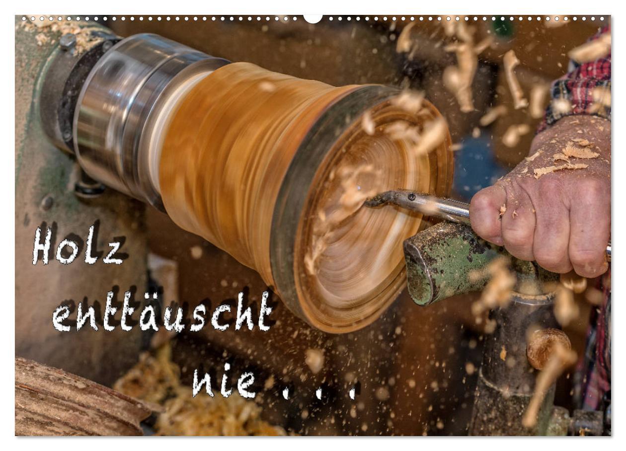 Cover: 9783435463121 | Holz enttäuscht nie (Wandkalender 2025 DIN A2 quer), CALVENDO...