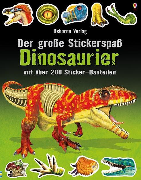 Cover: 9781782324546 | Der große Stickerspaß: Dinosaurier | Simon Tudhope | Taschenbuch