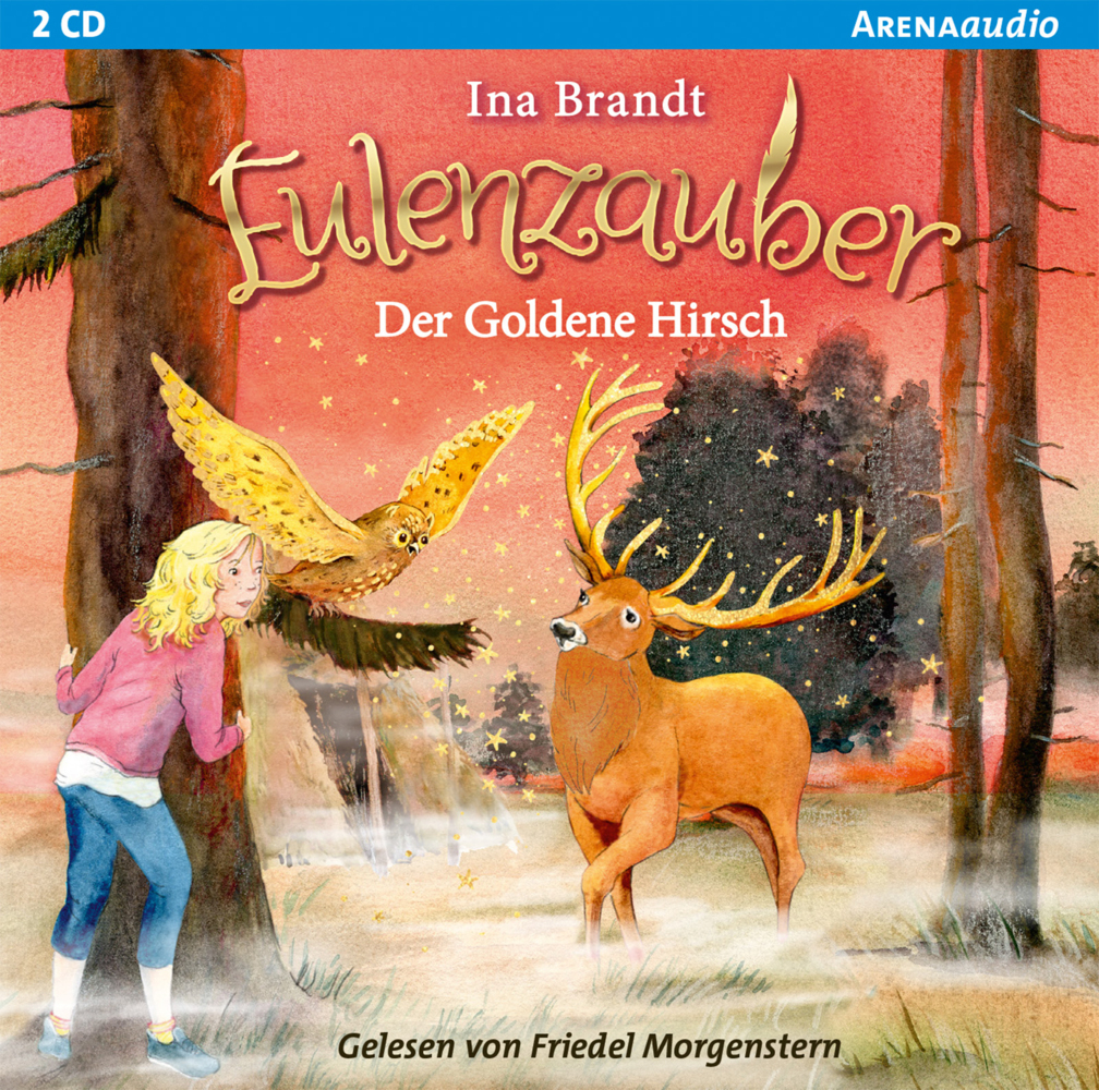 Cover: 9783401241418 | Eulenzauber - Der goldene Hirsch, 2 Audio-CD | Ina Brandt | Audio-CD