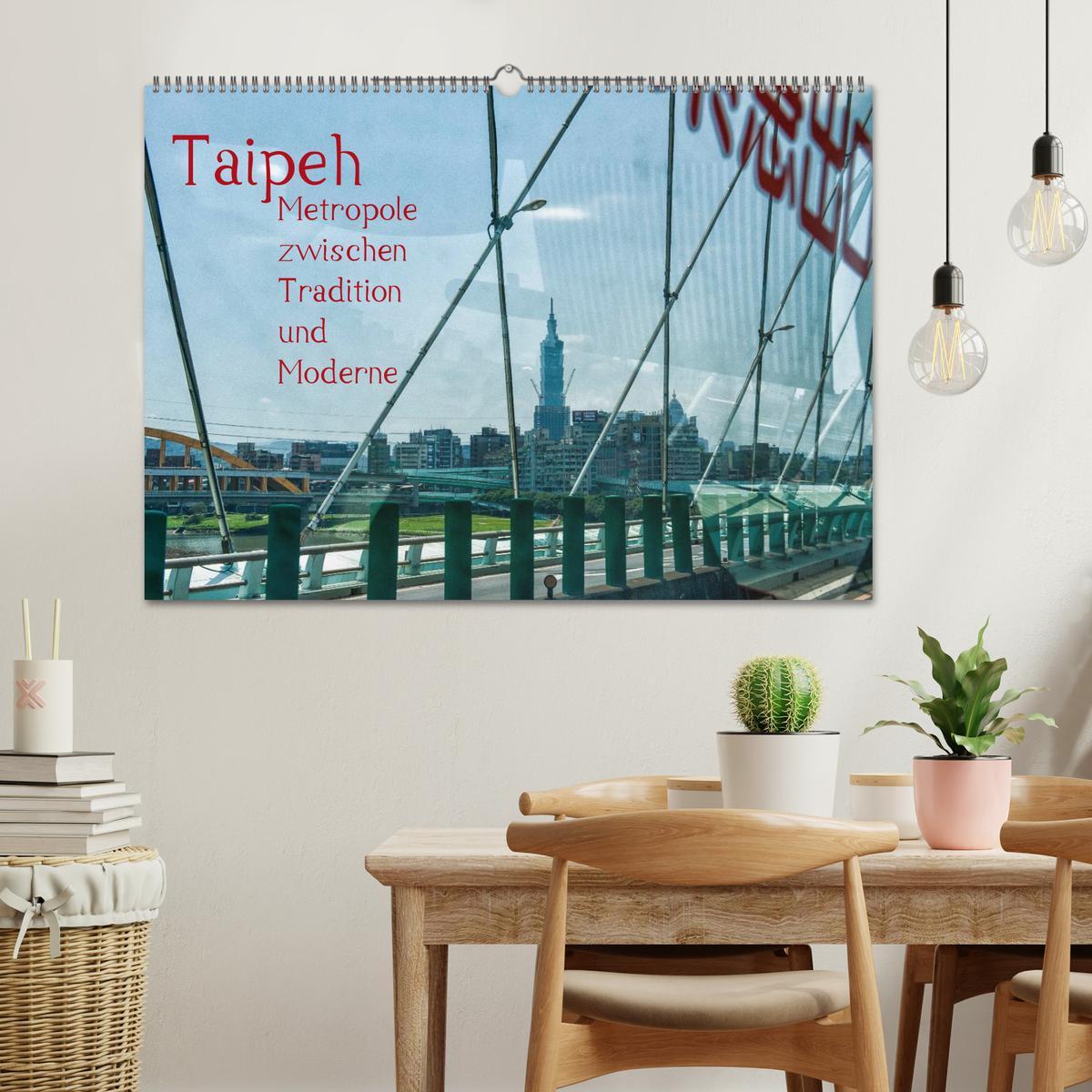 Bild: 9783435791248 | Taipeh, Metropole zwischen Tradition und Moderne. (Wandkalender...