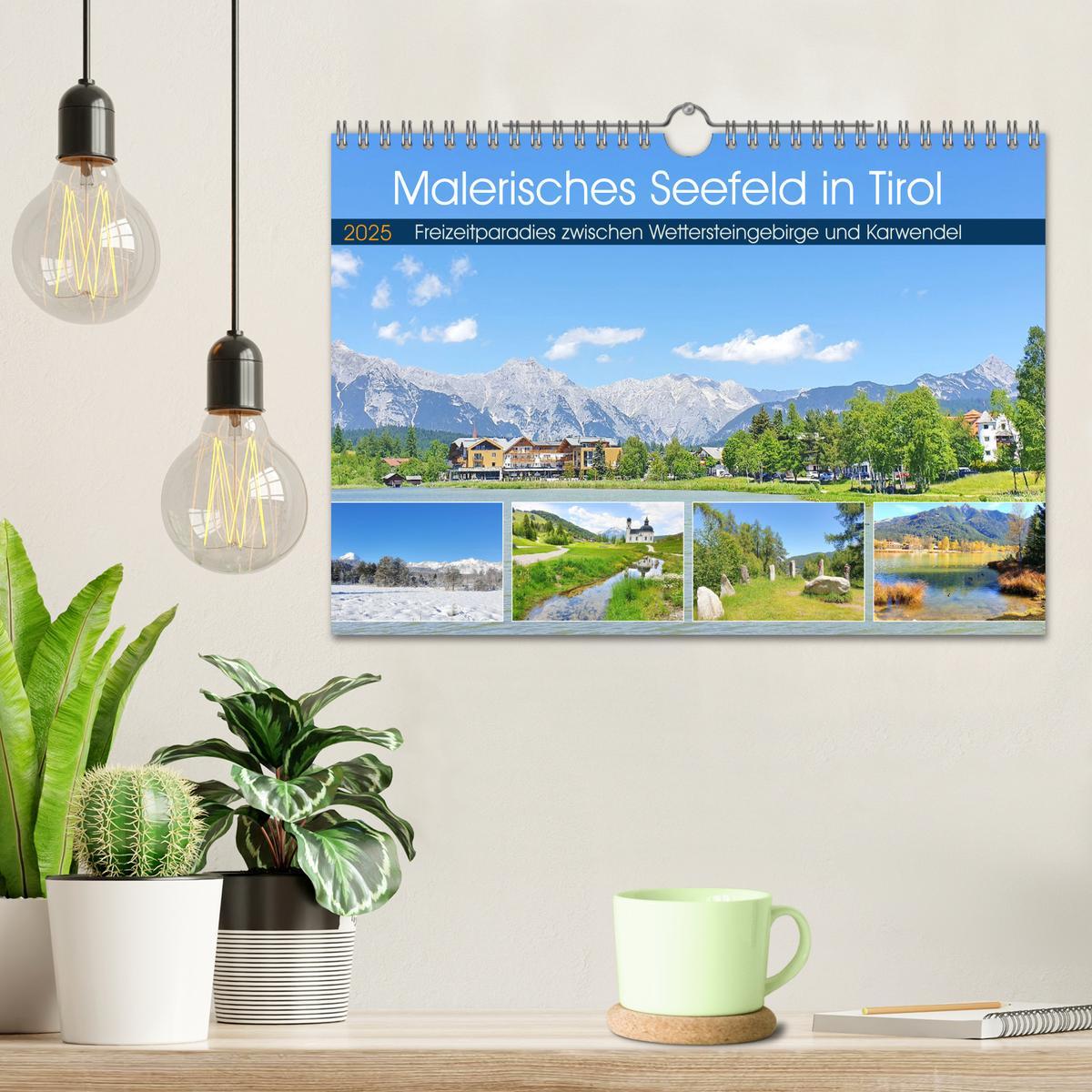 Bild: 9783383961472 | Malerisches Seefeld in Tirol (Wandkalender 2025 DIN A4 quer),...