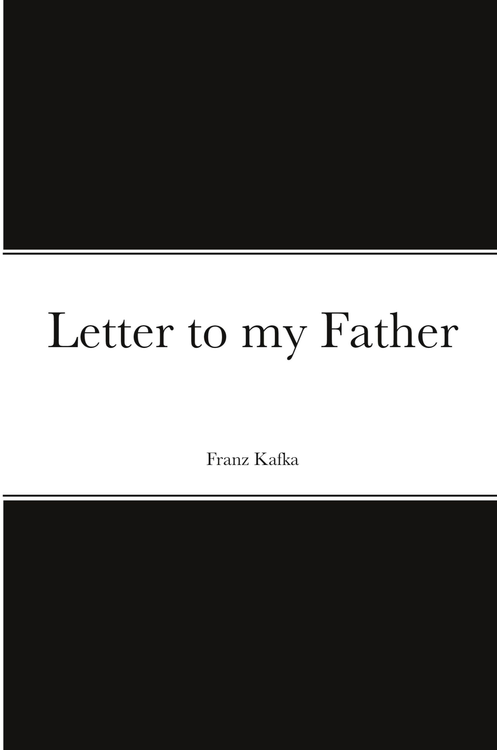 Cover: 9781008965690 | Letter to my Father | Franz Kafka | Taschenbuch | Englisch | 2021