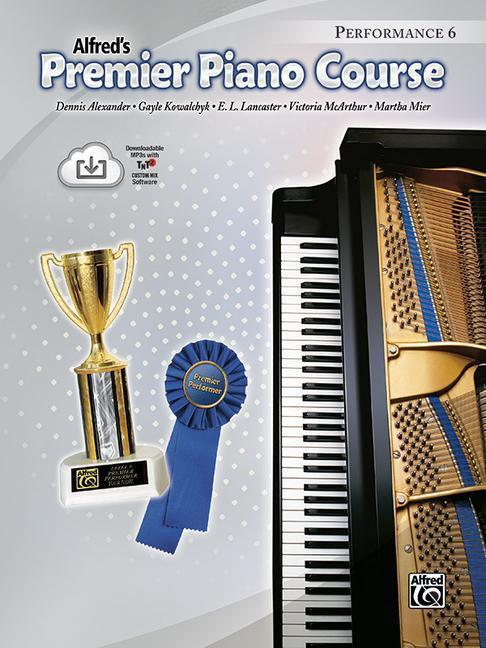 Cover: 38081387857 | Premier Piano Course Performance, Bk 6 | Book &amp; Online Media | Buch