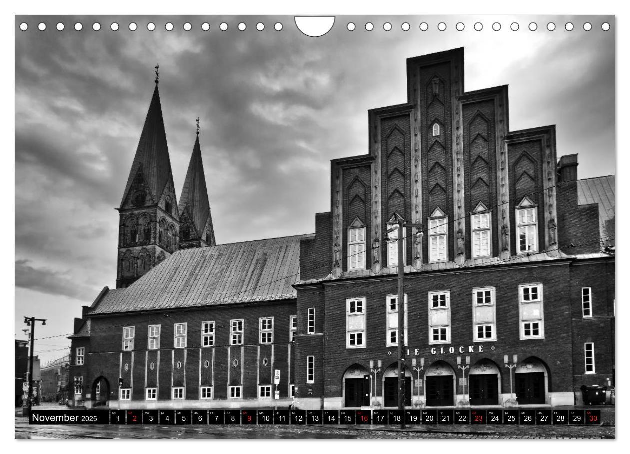 Bild: 9783435588862 | Historisches Bremen (Wandkalender 2025 DIN A4 quer), CALVENDO...