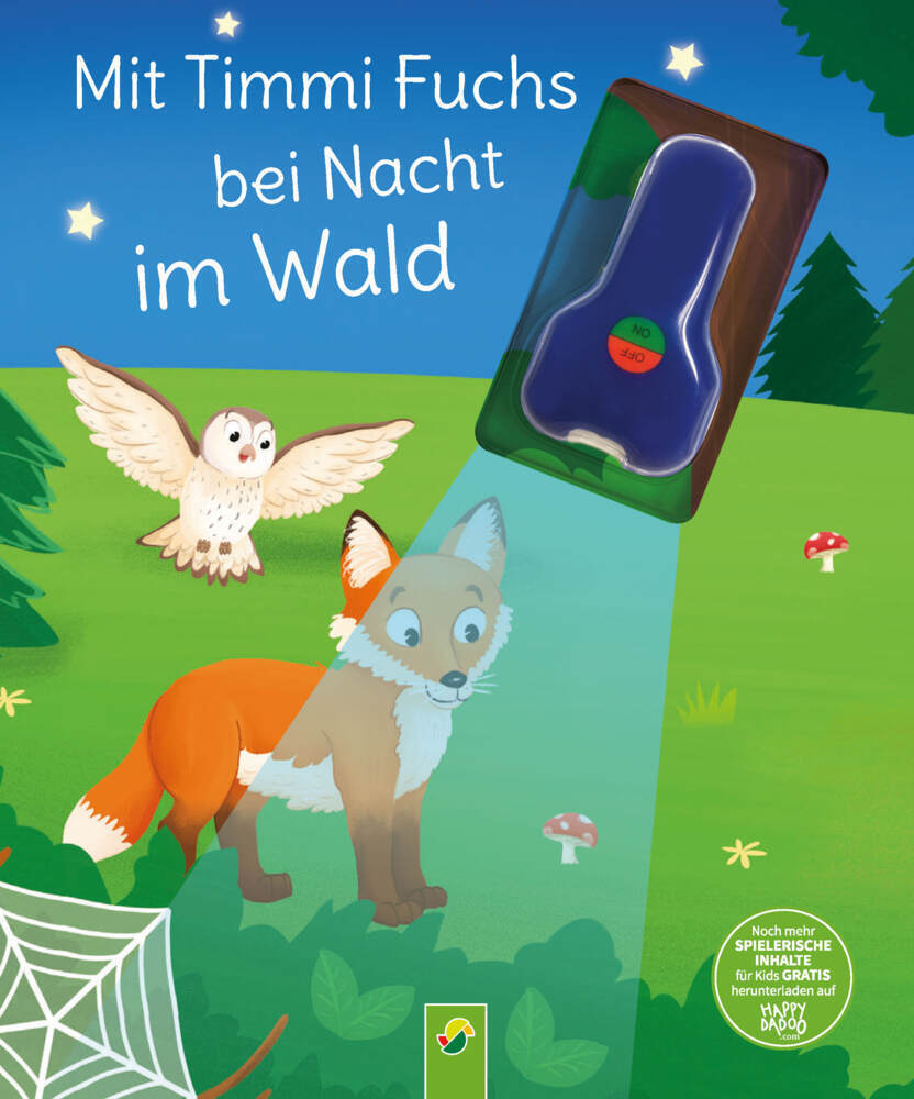 Cover: 9783849940874 | Mit Timmi Fuchs bei Nacht im Wald (Mit UV-Licht-Taschenlampe) | Verlag