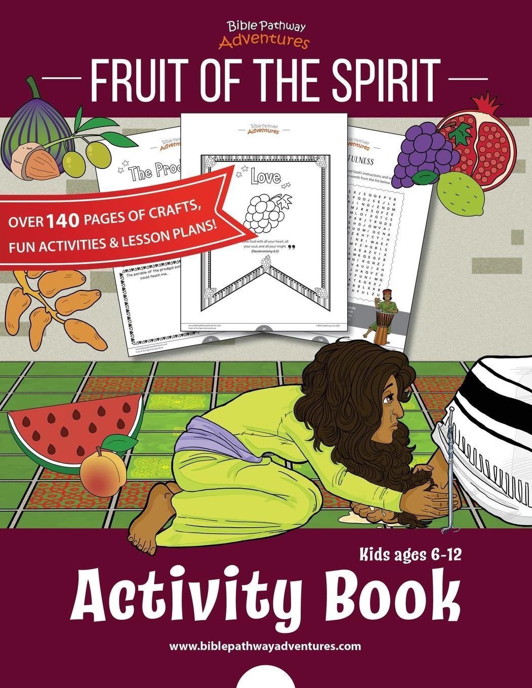 Cover: 9781999227524 | Fruit of the Spirit Activity Book | Bible Pathway Adventures (u. a.)