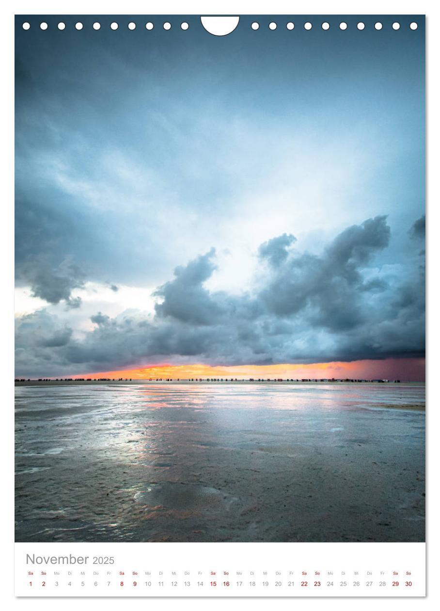 Bild: 9783435961856 | Amrum - Das Gesicht der Nordsee (Wandkalender 2025 DIN A4 hoch),...