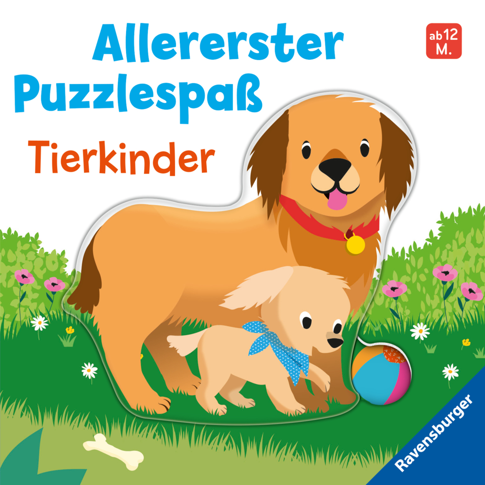 Cover: 9783473416790 | Allererster Puzzlespaß: Tierkinder | Sandra Grimm | Buch | 12 S.