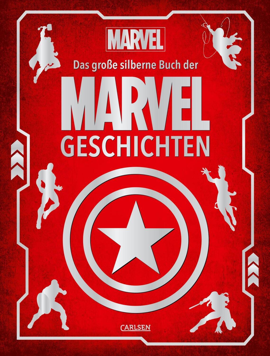 Cover: 9783551281180 | Marvel: Das große silberne Buch der MARVEL-Geschichten | Walt Disney