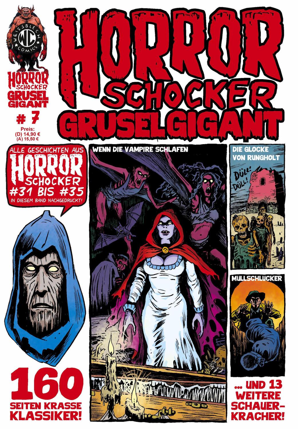 Cover: 9783869590967 | Horrorschocker Grusel Gigant 7 | Horrorschocker 31 bis 35 | Buch