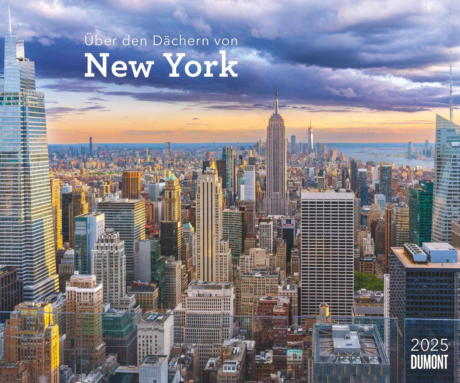 Cover: 4250809653754 | Über den Dächern von New York 2025 - Städte-Reise-Kalender -...