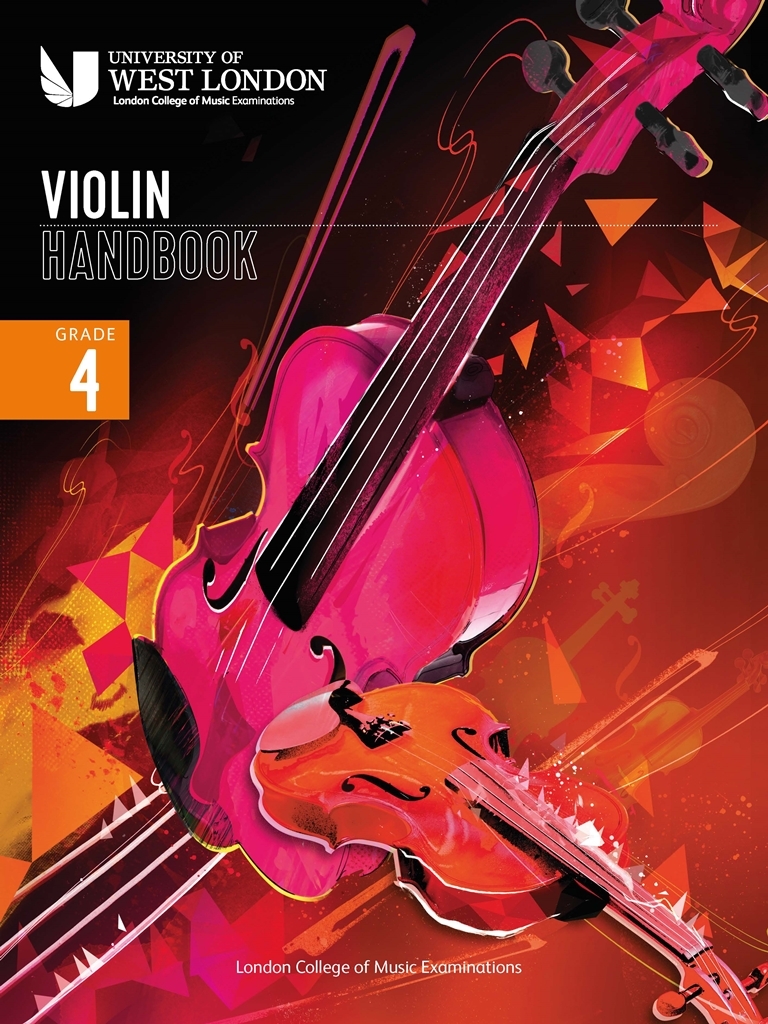 Cover: 9790570123537 | London College of Music Violin Handbook 2021: Grade 4 | Examinations