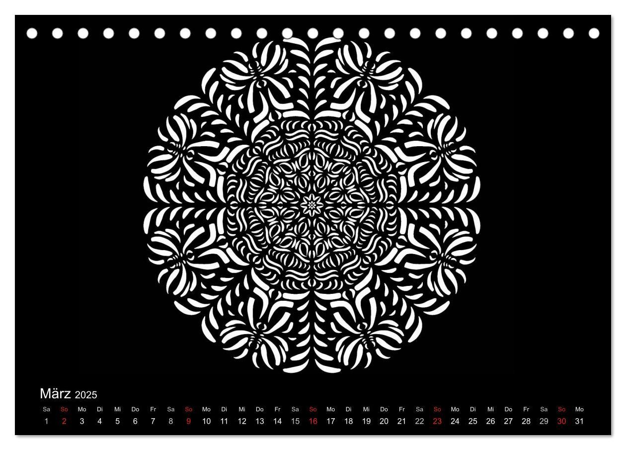 Bild: 9783435462360 | Entspannung und Ruhe durch Mandalas (Tischkalender 2025 DIN A5...