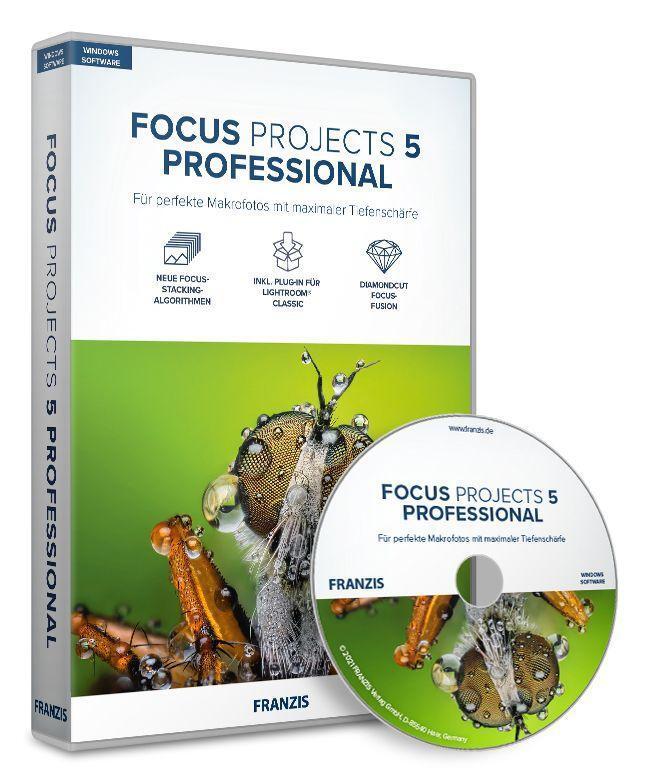 Cover: 4019631708199 | Focus projects 5 professional (Win) | CD-ROM | Deutsch | 2021