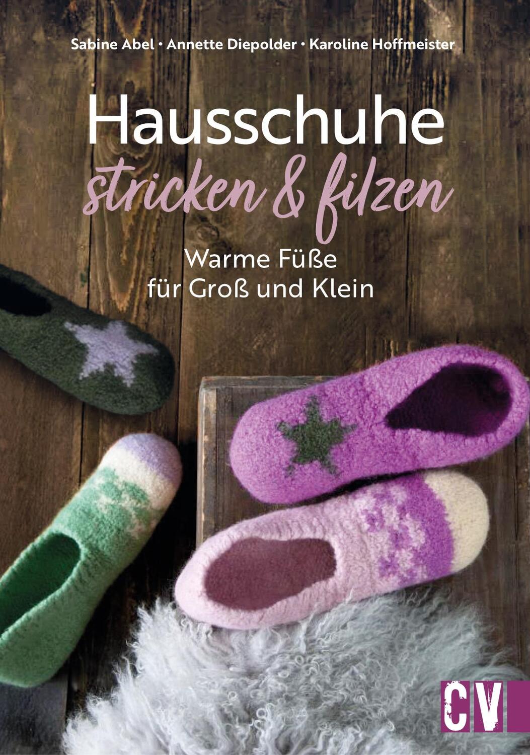 Cover: 9783841067661 | Hausschuhe stricken &amp; filzen | Warme Füße für Groß und Klein | Buch